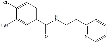 3-amino-4-chloro-N-(2-pyridin-2-ylethyl)benzamide