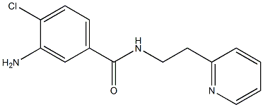  3-amino-4-chloro-N-(2-pyridin-2-ylethyl)benzamide