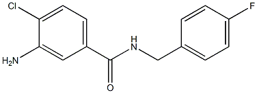 3-amino-4-chloro-N-(4-fluorobenzyl)benzamide|