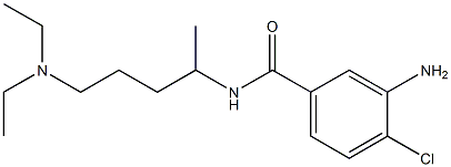 3-amino-4-chloro-N-[5-(diethylamino)pentan-2-yl]benzamide