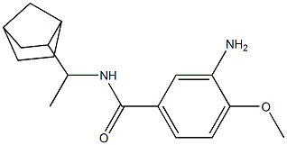 3-amino-N-(1-{bicyclo[2.2.1]heptan-2-yl}ethyl)-4-methoxybenzamide