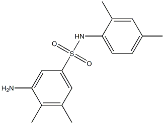 3-amino-N-(2,4-dimethylphenyl)-4,5-dimethylbenzene-1-sulfonamide