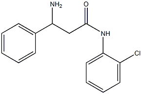 3-amino-N-(2-chlorophenyl)-3-phenylpropanamide