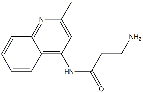 3-amino-N-(2-methylquinolin-4-yl)propanamide