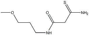 3-amino-N-(3-methoxypropyl)-3-thioxopropanamide