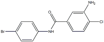 3-amino-N-(4-bromophenyl)-4-chlorobenzamide 结构式