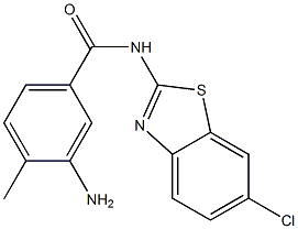 3-amino-N-(6-chloro-1,3-benzothiazol-2-yl)-4-methylbenzamide|