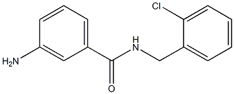 3-amino-N-[(2-chlorophenyl)methyl]benzamide