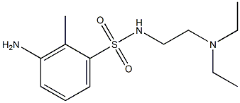 3-amino-N-[2-(diethylamino)ethyl]-2-methylbenzene-1-sulfonamide