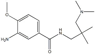 3-amino-N-{2-[(dimethylamino)methyl]-2-methylpropyl}-4-methoxybenzamide