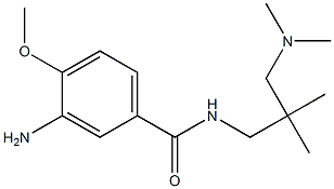  3-amino-N-{2-[(dimethylamino)methyl]-2-methylpropyl}-4-methoxybenzamide