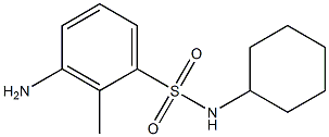 3-amino-N-cyclohexyl-2-methylbenzene-1-sulfonamide