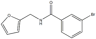 3-bromo-N-(2-furylmethyl)benzamide Structure