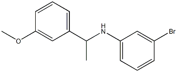 3-bromo-N-[1-(3-methoxyphenyl)ethyl]aniline
