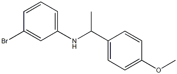  3-bromo-N-[1-(4-methoxyphenyl)ethyl]aniline