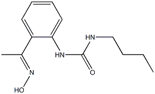3-butyl-1-{2-[1-(hydroxyimino)ethyl]phenyl}urea