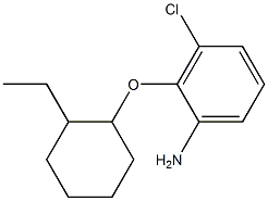 3-chloro-2-[(2-ethylcyclohexyl)oxy]aniline|