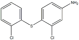 3-chloro-4-[(2-chlorophenyl)sulfanyl]aniline|