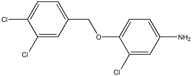  3-chloro-4-[(3,4-dichlorophenyl)methoxy]aniline