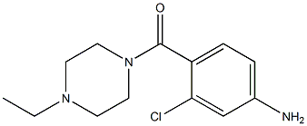 3-chloro-4-[(4-ethylpiperazin-1-yl)carbonyl]aniline