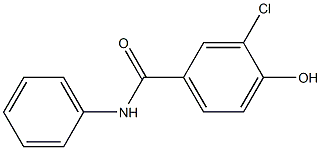 3-chloro-4-hydroxy-N-phenylbenzamide 化学構造式