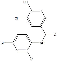  3-chloro-N-(2,4-dichlorophenyl)-4-hydroxybenzamide