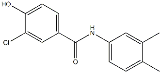 3-chloro-N-(3,4-dimethylphenyl)-4-hydroxybenzamide