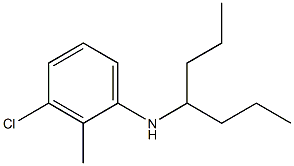 3-chloro-N-(heptan-4-yl)-2-methylaniline