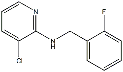 3-chloro-N-[(2-fluorophenyl)methyl]pyridin-2-amine