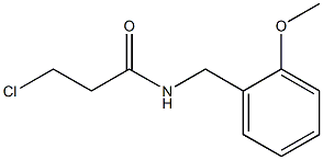 3-chloro-N-[(2-methoxyphenyl)methyl]propanamide