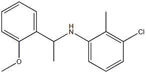 3-chloro-N-[1-(2-methoxyphenyl)ethyl]-2-methylaniline