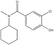 3-chloro-N-cyclohexyl-4-hydroxy-N-methylbenzamide