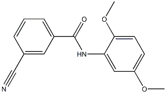 3-cyano-N-(2,5-dimethoxyphenyl)benzamide