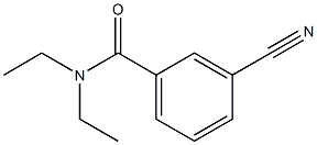 3-cyano-N,N-diethylbenzamide Structure