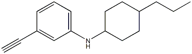 3-ethynyl-N-(4-propylcyclohexyl)aniline