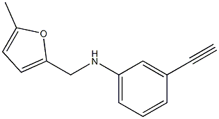 3-ethynyl-N-[(5-methylfuran-2-yl)methyl]aniline