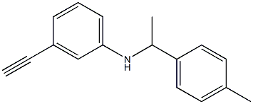 3-ethynyl-N-[1-(4-methylphenyl)ethyl]aniline