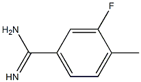 3-fluoro-4-methylbenzenecarboximidamide