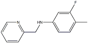 3-fluoro-4-methyl-N-(pyridin-2-ylmethyl)aniline