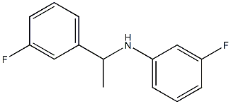 3-fluoro-N-[1-(3-fluorophenyl)ethyl]aniline