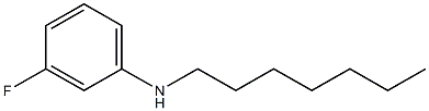 3-fluoro-N-heptylaniline 结构式