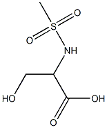  3-hydroxy-2-[(methylsulfonyl)amino]propanoic acid