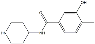 3-hydroxy-4-methyl-N-piperidin-4-ylbenzamide