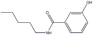 3-hydroxy-N-pentylbenzamide Struktur