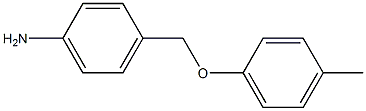 4-(4-methylphenoxymethyl)aniline,,结构式