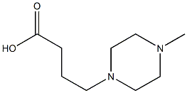 4-(4-methylpiperazin-1-yl)butanoic acid Structure