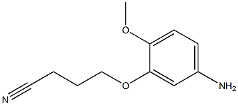 4-(5-amino-2-methoxyphenoxy)butanenitrile
