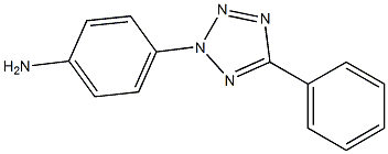 4-(5-phenyl-2H-1,2,3,4-tetrazol-2-yl)aniline Struktur