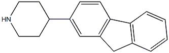 4-(9H-fluoren-2-yl)piperidine 化学構造式