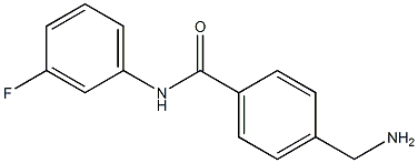 4-(aminomethyl)-N-(3-fluorophenyl)benzamide